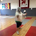 This is me fencing for the first time...awesome :)