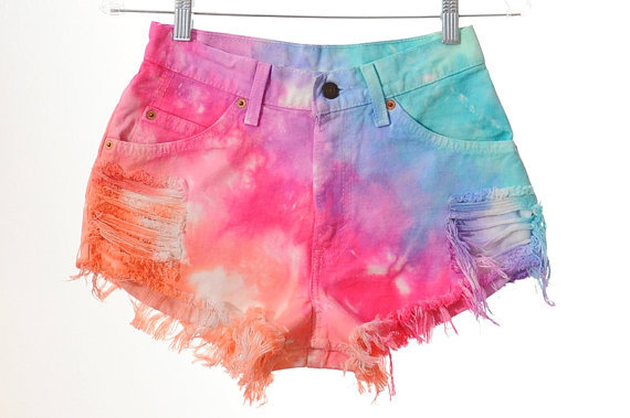 Make tie dye shorts: Things To Do, Ideas, Examples On Caroline ...